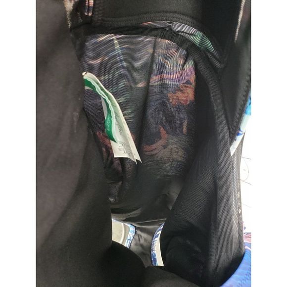 Seekers Essentials Blue 763672 Tropical Floral NWOT One Piece Swimwear - Picture 5 of 11